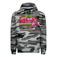 Slate Camo valentines day tacos truck Premium Hoodie - NancyCooperArtShop
