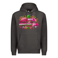 Smoke valentines day tacos truck Premium Hoodie - NancyCooperArtShop