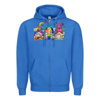True Royal hippie gnomes Zipper Hoodie - Zillion Design Studio
