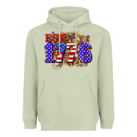 Matcha est. 1776 4th of july Heavyweight Hoodie - Zillion Design Studio