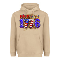 Mushroom est. 1776 4th of july Heavyweight Hoodie - Zillion Design Studio