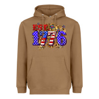 Toasted Coconut est. 1776 4th of july Heavyweight Hoodie - Zillion Design Studio