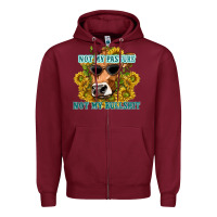 Burgundy not my pasture not my bullshit Zipper Hoodie - texasbilliewilder