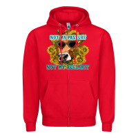 Red not my pasture not my bullshit Zipper Hoodie - texasbilliewilder