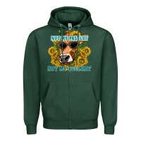 Sports Green not my pasture not my bullshit Zipper Hoodie - texasbilliewilder