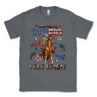 Charcoal Heather american cowboy wild west free spirit Classic Tee - texasbilliewilder