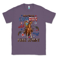 Lavender american cowboy wild west free spirit Classic Tee - texasbilliewilder