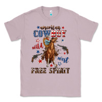 Lilac american cowboy wild west free spirit Classic Tee - texasbilliewilder