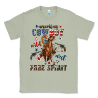 Matcha american cowboy wild west free spirit Classic Tee - texasbilliewilder