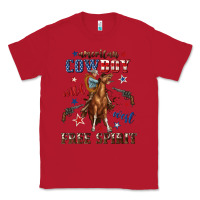 Red american cowboy wild west free spirit Classic Tee - texasbilliewilder