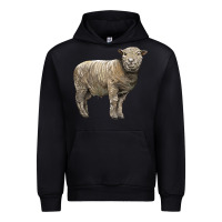 Black southdown sheep Urban Hoodie - LillyAllenDesigns