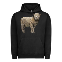 Pigment Black southdown sheep Urban Hoodie - LillyAllenDesigns