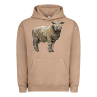 Pigment Burro southdown sheep Urban Hoodie - LillyAllenDesigns