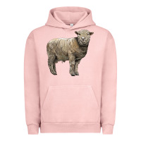 Pigment Salmon southdown sheep Urban Hoodie - LillyAllenDesigns