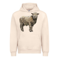 Sandshell southdown sheep Urban Hoodie - LillyAllenDesigns