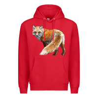 Red Red Fox Premium Hoodie - LillyAllenDesigns
