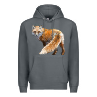 Rock Red Fox Premium Hoodie - LillyAllenDesigns