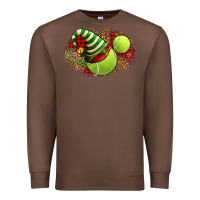 Chestnut Tennis Christmas With Racket And Hat Premium Sweatshirt - FaDigitalArtStudio
