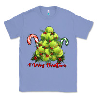 Colony Blue Merry Christmas Tennis Classic Tee - RanaPortraitStore