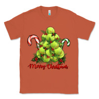 Copper Merry Christmas Tennis Classic Tee - RanaPortraitStore