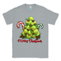 Heather Grey Merry Christmas Tennis Classic Tee - RanaPortraitStore