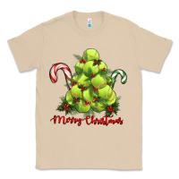 Mushroom Merry Christmas Tennis Classic Tee - RanaPortraitStore