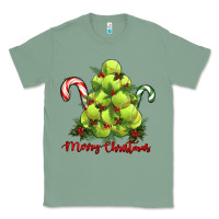Sage Merry Christmas Tennis Classic Tee - RanaPortraitStore