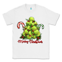 White Merry Christmas Tennis Classic Tee - RanaPortraitStore