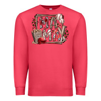 Cardinal mama baseball Premium Sweatshirt - RacoonDesign
