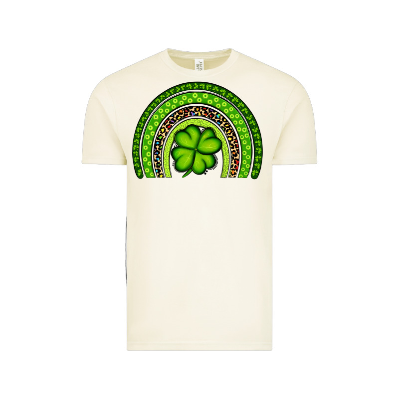 St. Patrick's Day Shamrock Rainbow Vintage Tee by Artiststas | Teevron