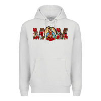 Dove Grey mom lady of guadalupe Premium Hoodie - BarkalooDesign
