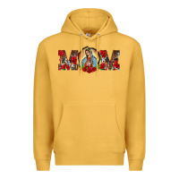 Mustard mom lady of guadalupe Premium Hoodie - BarkalooDesign