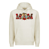 Oatmeal Heather mom lady of guadalupe Premium Hoodie - BarkalooDesign