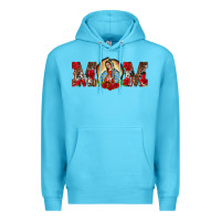 Ocean Blue mom lady of guadalupe Premium Hoodie - BarkalooDesign