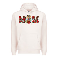 Pale Pink mom lady of guadalupe Premium Hoodie - BarkalooDesign