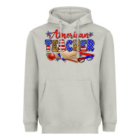 Moon Dust American teacher Heavyweight Hoodie - Zillion Design Studio