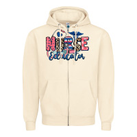Sandshell nurse educator Zipper Hoodie - RanaPortraitStore