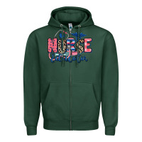 Sports Green nurse educator Zipper Hoodie - RanaPortraitStore