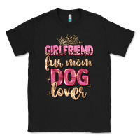 Black girlfriend  fur mom dog lover Classic Tee - Zillion Design Studio