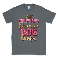 Charcoal Heather girlfriend  fur mom dog lover Classic Tee - Zillion Design Studio
