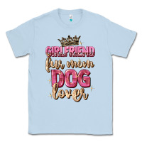 Dusty Blue girlfriend  fur mom dog lover Classic Tee - Zillion Design Studio