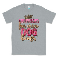 Heather Grey girlfriend  fur mom dog lover Classic Tee - Zillion Design Studio