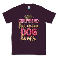Plum girlfriend  fur mom dog lover Classic Tee - Zillion Design Studio