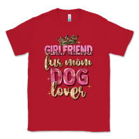 Red girlfriend  fur mom dog lover Classic Tee - Zillion Design Studio