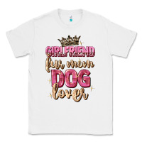 White girlfriend  fur mom dog lover Classic Tee - Zillion Design Studio