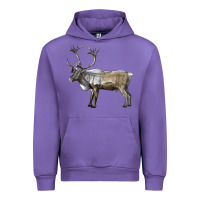 Tulip reindeer buck deer Urban Hoodie - LillyAllenDesigns