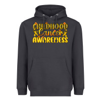 Smoke Childhood Cancer Awareness Heavyweight Hoodie - texasbilliewilder