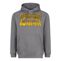 Storm Childhood Cancer Awareness Heavyweight Hoodie - texasbilliewilder