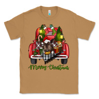 Toasted Coconut Merry Christmas Farm Truck With Baby Cow Classic Tee - RanaPortraitStore