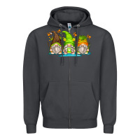 Smoke frog gnomes Zipper Hoodie - Zillion Design Studio
